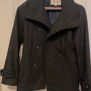 Thread & Supply size medium Charcoal coat.
